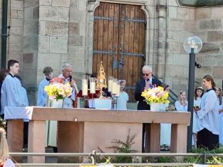 Fronleichnamsprozession in Sankt Franziskus am 19. Juni 2025