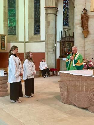 Dank und Neubeginn bei den Messdienern