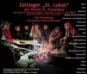 Zeltlager 2026 - Sommer, Abenteuer und Gemeinschaft!